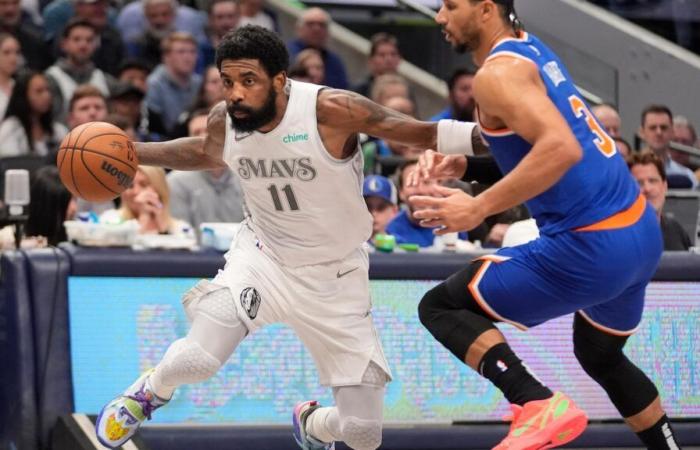 Irving anota 23 mientras los Mavs vencen a los Knicks 129-114 y mejoran a 4-1 sin Doncic