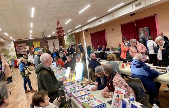 Esta localidad de Eure organiza un mercadillo navideño dedicado a los amantes de los libros