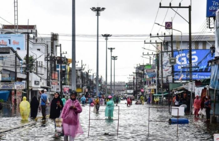 Tailandia: un muerto y miles de desplazados por las inundaciones en el sur: Noticias