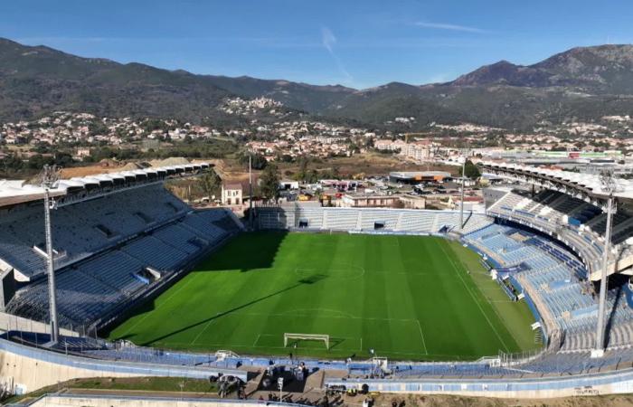 La Liga de Fútbol Profesional ordena el cierre del estadio Armand-Cesari como medida cautelar