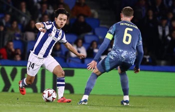 La Real Sociedad vence 0/2 al Ajax en la Europa League