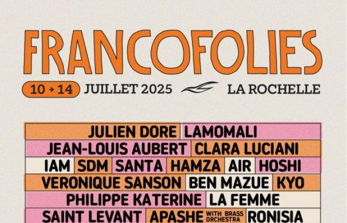 Las Francofolies de La Rochelle 2025: Lamomali, Clara Luciani, La Femme… los primeros nombres