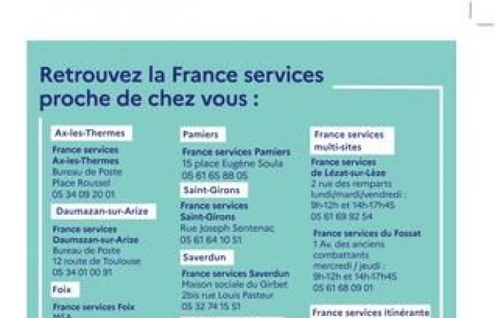 Francia Servicios en Ariège – Servicios estatales