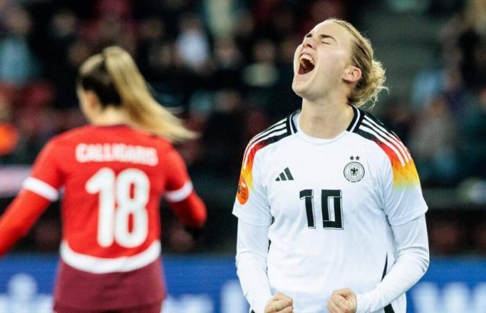 Alemania desmantela Suiza: debut soñado para el debutante