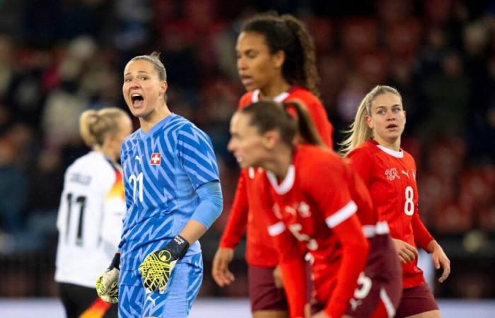 Récord de asistencia: Suiza pierde 0:6 contra Alemania