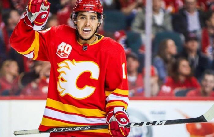 El esperado partido de Johnny Gaudreau