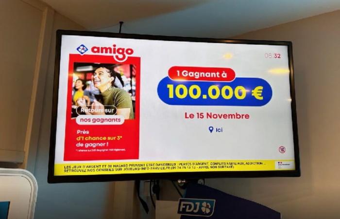 En Compiègne, un jugador gana el premio mayor de 100.000 €