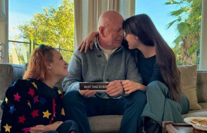 El conmovedor mensaje de Acción de Gracias de las hijas de Bruce Willis