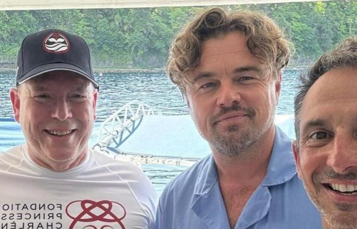 Tras una inmersión con Alberto de Mónaco, el “pelo Titanic” de Leonardo DiCaprio