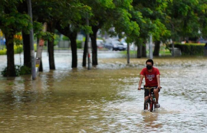 4 muertos y 80.000 personas evacuadas por las inundaciones