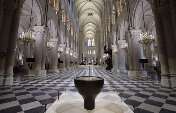 las primeras imágenes del interior de la catedral restaurada