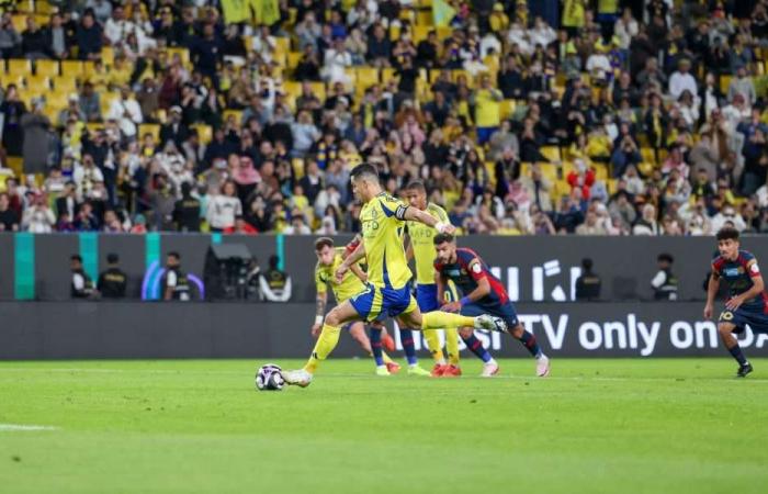 El primer gol de Cristiano Ronaldo ante Damac