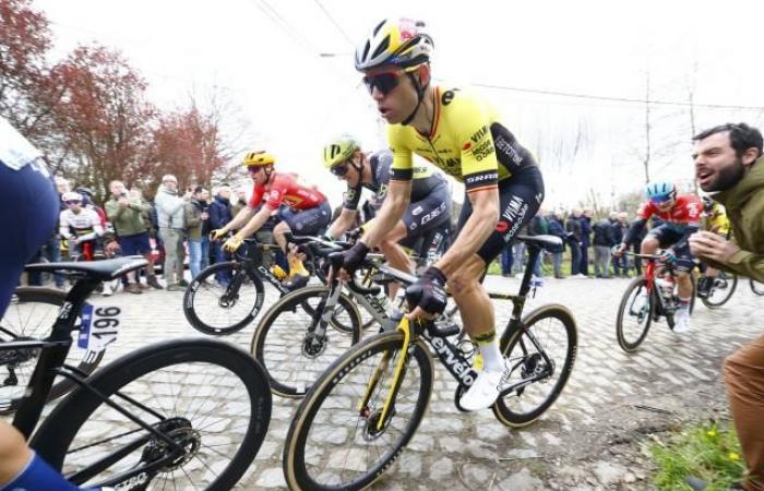 El Kanarieberg, lugar de la caída de Wout Van Aert, retirado de la ruta de A través de Flandes