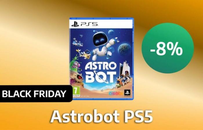 Nominado a los Game Awards, ¡Astrobot sigue bajando de precio para el último día del Black Friday!