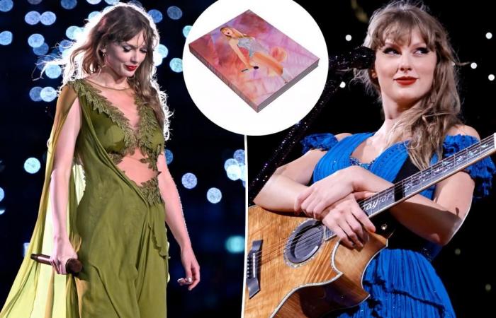 Taylor Swift explica en un libro cómo se le ocurrió Eras Tour