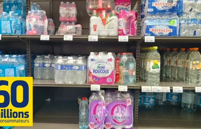 Estas marcas de botellas de agua son las mejores para tu salud según 60 millones de consumidores