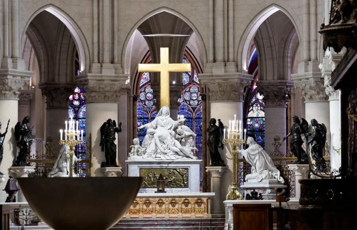 La última visita de Emmanuel Macron a Notre-Dame antes de su reapertura