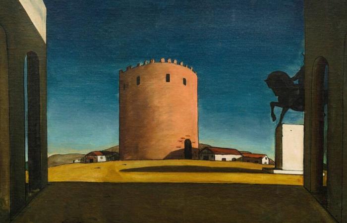 ¿Qué música escuchas en el cuadro “La Torre Roja” de Giorgio de Chirico?