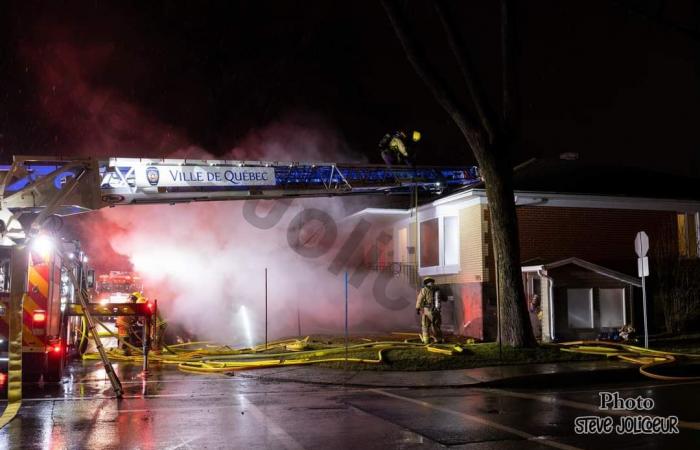 Quebec – Un incendio en la calle 25 de Limoilou deja un herido grave