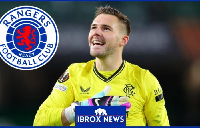 Jack Butland elogia a un compañero de los Rangers tras su ‘sobresaliente’ victoria ante el Niza