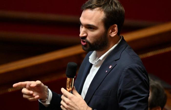 Amenazas del diputado del LFI Ugo Bernalicis durante el debate sobre la derogación de la reforma de las pensiones