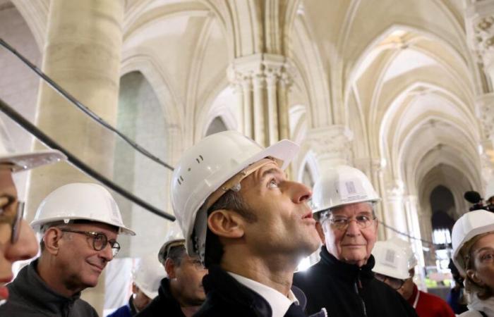 Notre-Dame de París: última visita de Emmanuel Macron este viernes