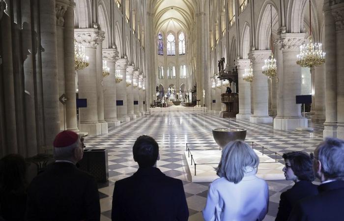 Cinco años después de su incendio, Notre-Dame se revela antes de su reapertura al público