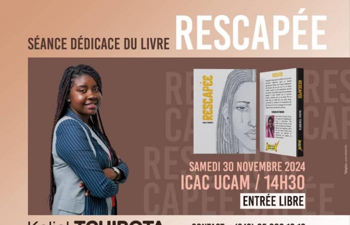 Literatura: “Rescapée”, primer libro de Keliel Tchibota