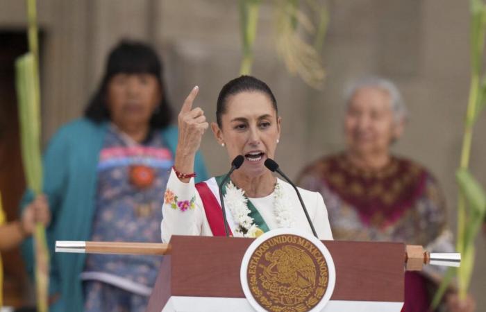 Presidenta mexicana dice confiar en que se podrá evitar una guerra arancelaria con EE.UU.