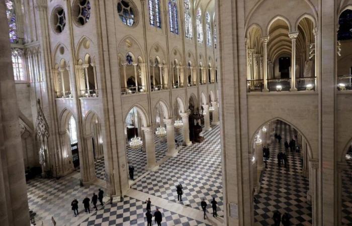 las primeras imágenes del interior de la catedral restaurada