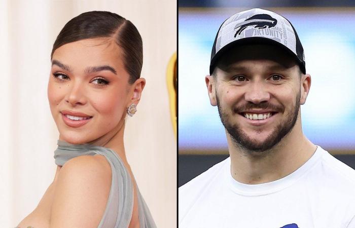 Hailee Steinfeld está comprometida con el mariscal de campo de los Bills, Josh Allen