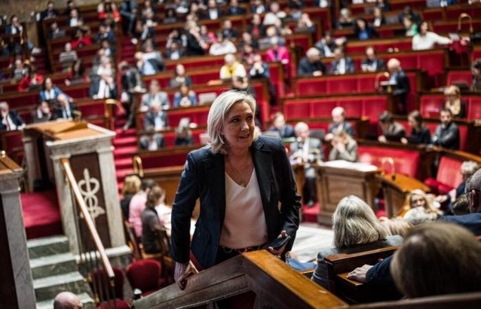 El chantaje de Marine Le Pen