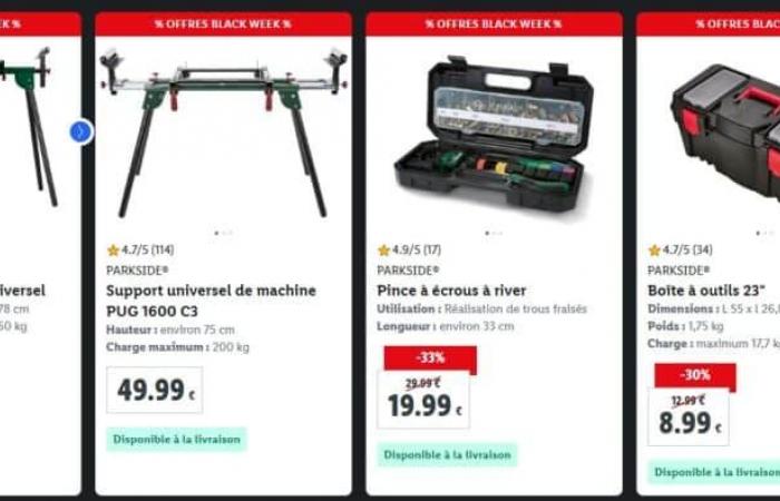 Lidl estrena las mejores promociones de Parkside para su Black Week: Te lo resumimos todo