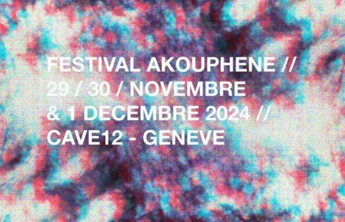 Akouphène, gran masa de música experimental, celebra su 22ª edición en Ginebra – rts.ch