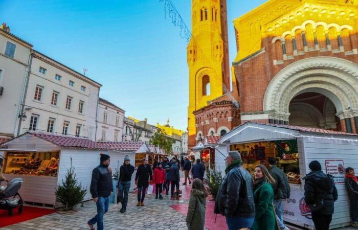 El mercado navideño se mueve, el helado vuelve a la Place Lafayette