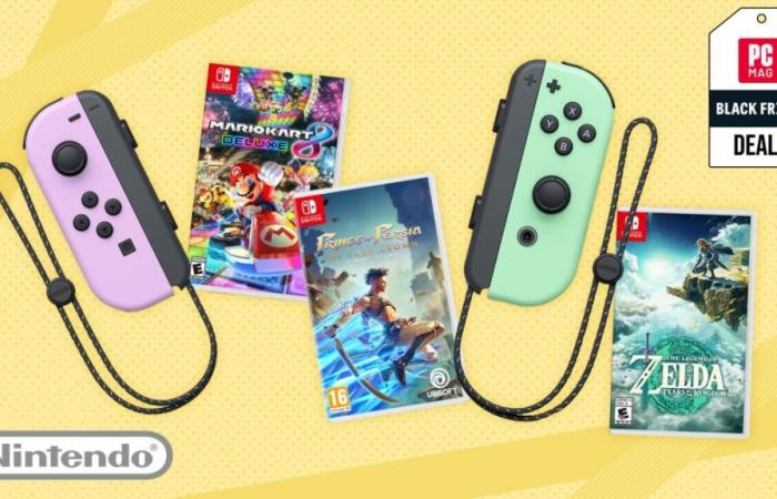 Mejora tu juego con estas ofertas del Black Friday de Nintendo Switch