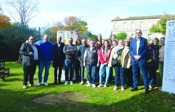 Los floristas del Gard se reunieron en el castillo de Arpaillargues