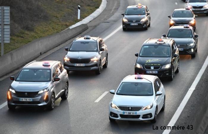 Los taxis del Alto Loira se manifestarán en Lyon el lunes