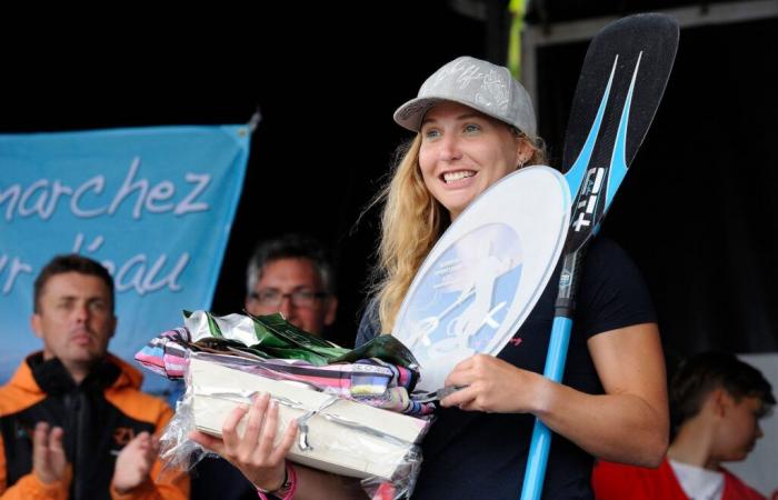 Muere la campeona de pádel y portadora de la llama olímpica, Amandine Chazot