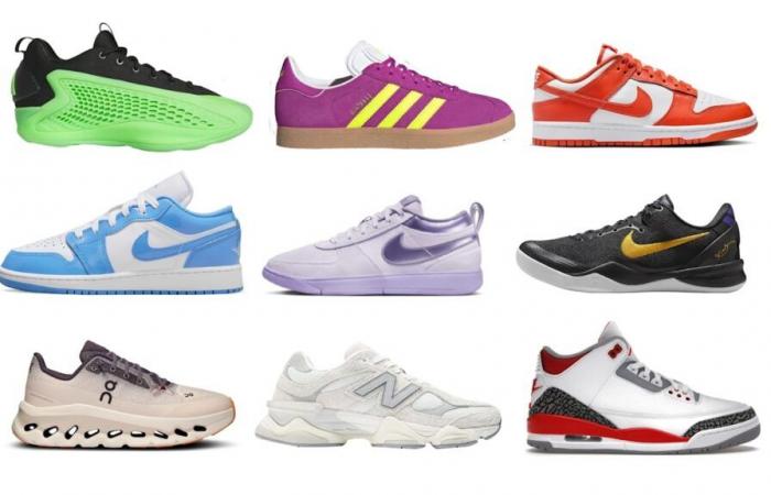 Las 10 mejores zapatillas deportivas de la temporada navideña de 2024