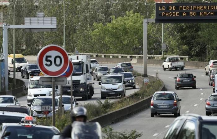 esta llamativa curva que muestra la reducción de la velocidad de la circunvalación a lo largo de los años