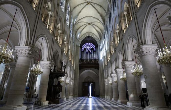 Cinco años después de su incendio, Notre-Dame se revela antes de su reapertura al público