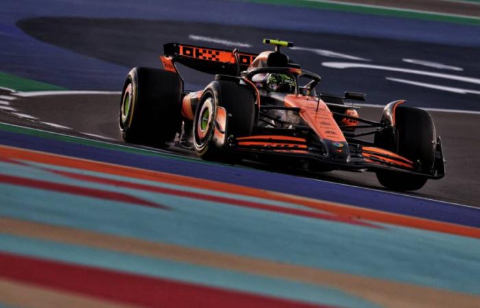 F1 Qatar – Clasificación Sprint: Lando Norris imperial, Sergio Pérez en dificultades