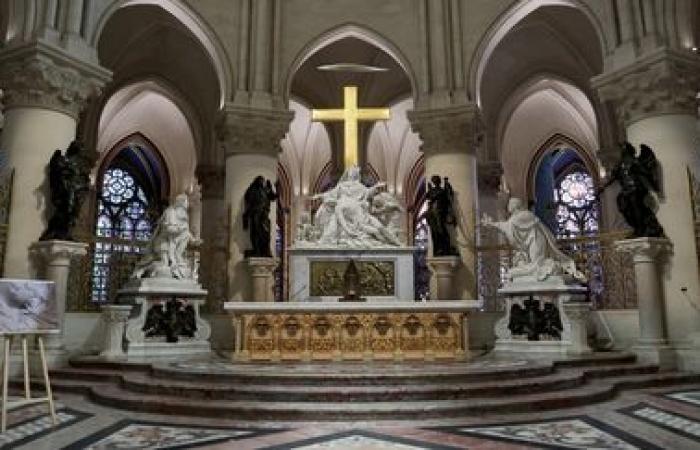 las primeras imágenes del interior de la catedral restaurada