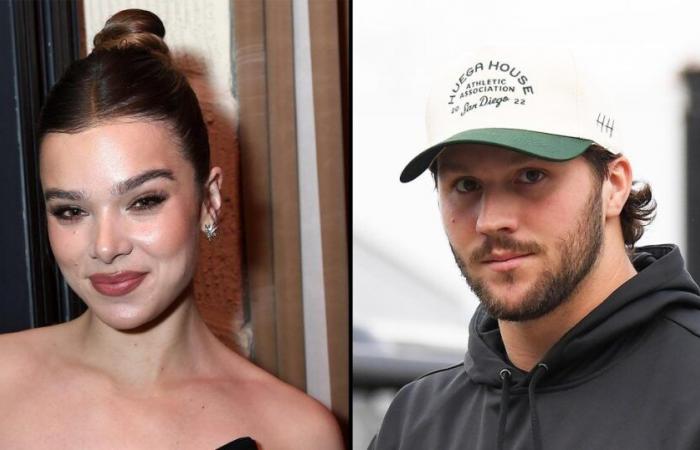 Hailee Steinfeld está comprometida con el mariscal de campo de los Bills, Josh Allen