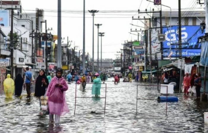 Las inundaciones dejan un muerto y miles de desplazados en el sur de Tailandia – Labass.net