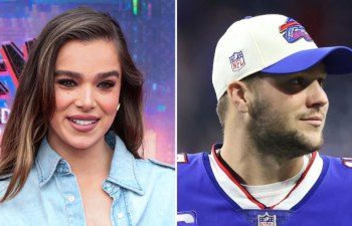 Hailee Steinfeld está comprometida con el mariscal de campo de los Bills, Josh Allen