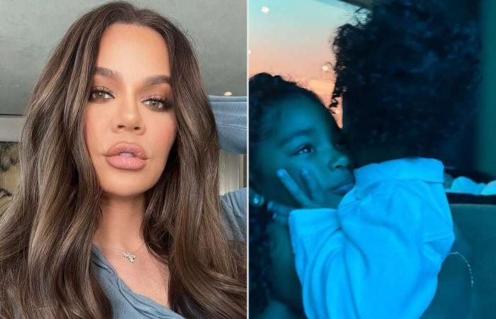 Khloé Kardashian comparte dulces instantáneas de la celebración de Acción de Gracias con sus hijos