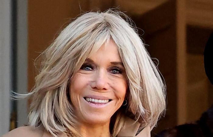 Con bata blanca, bufanda grande y guantes, Brigitte Macron hace una aparición notable en Notre-Dame de París: Femme Actuelle Le MAG