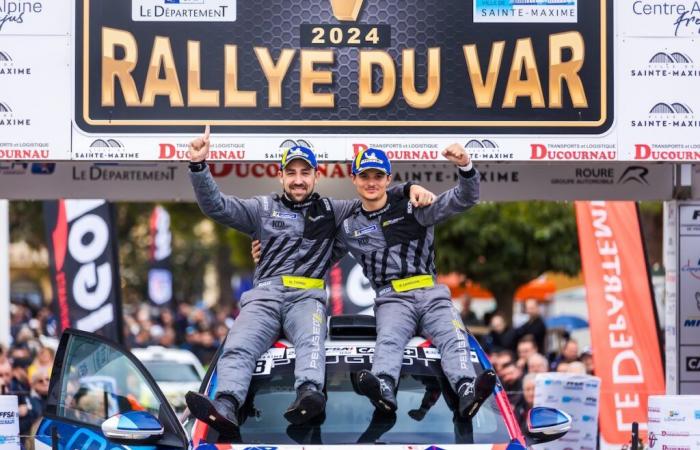 Pablo Sarrazin termina con fuerza la Stellantis Motorsport Rally Cup France